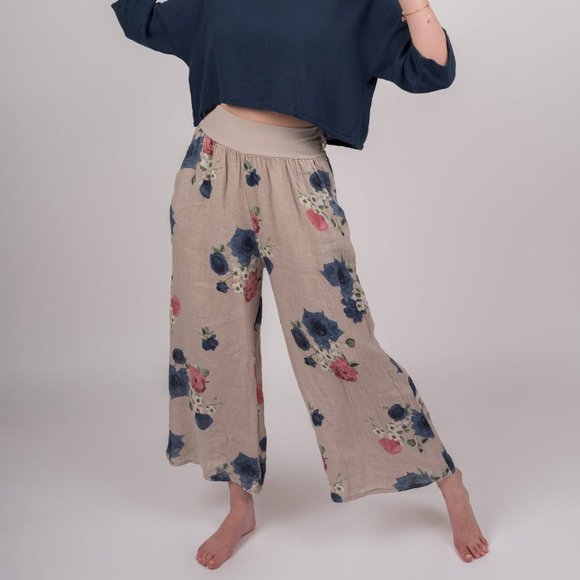 Linen Pant - Picture 1 of 3